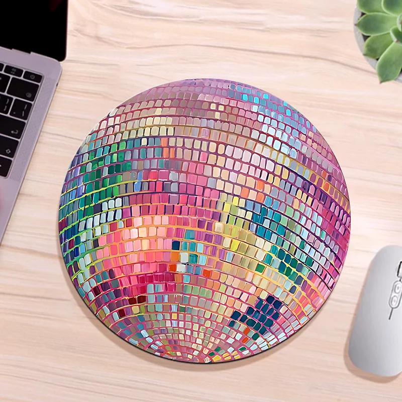 Rubber Round Pink Disco Ball M - огляд і ціна Laptop Accessories Productivity
