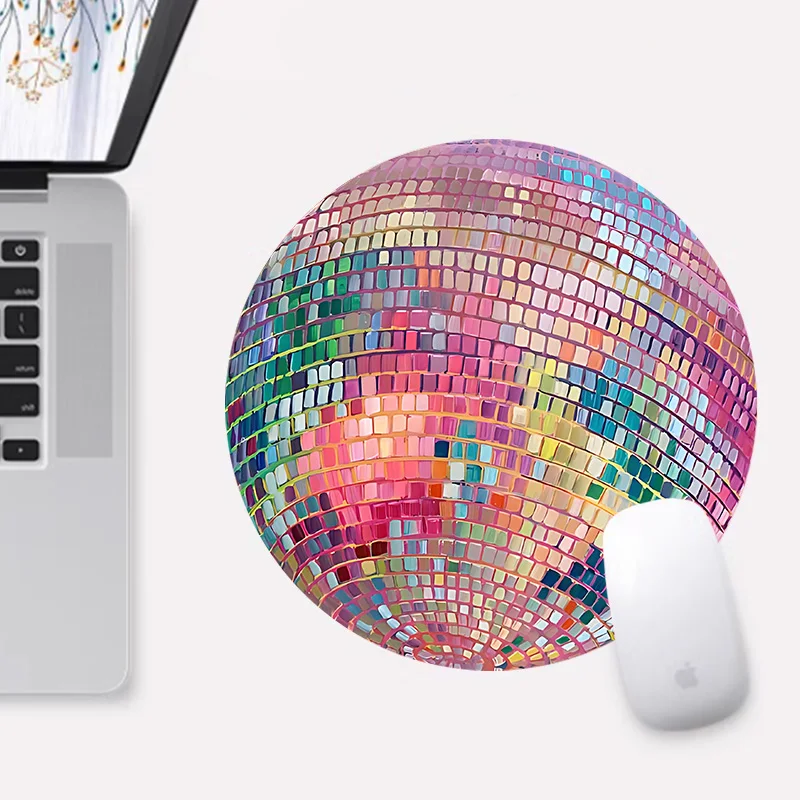 Rubber Round Pink Disco Ball M - огляд і ціна Laptop Accessories Productivity