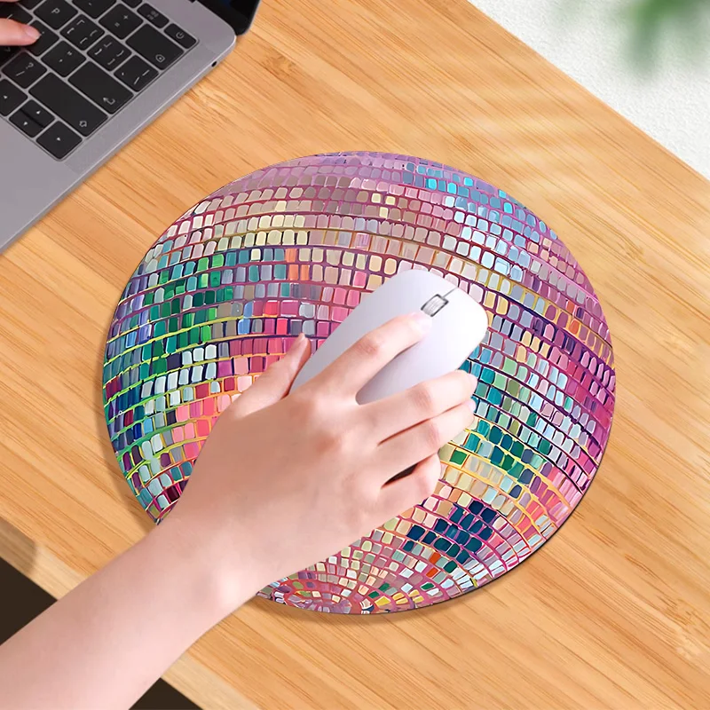 Rubber Round Pink Disco Ball M - огляд і ціна Laptop Accessories Productivity