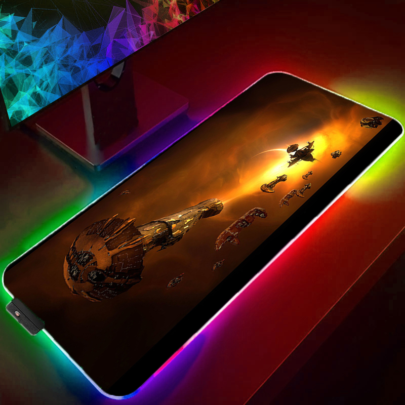 RGB Mouse Pad Gamer Large gami - огляд і ціна Laptop Accessories Online