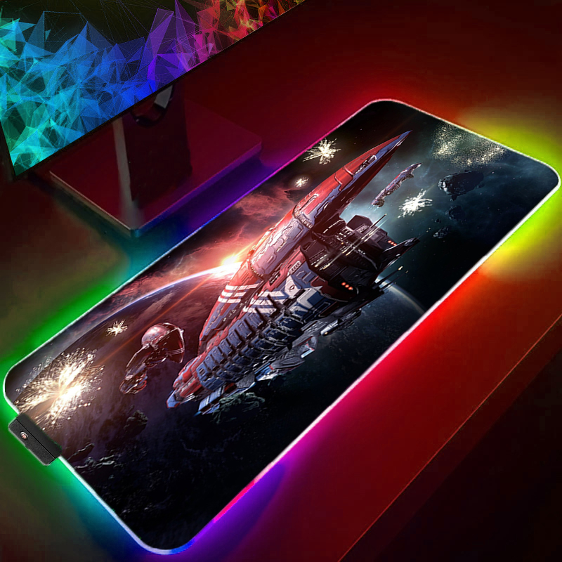 RGB Mouse Pad Gamer Large gami - огляд і ціна Laptop Accessories Online