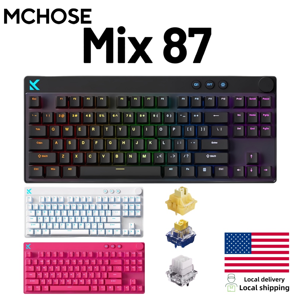 Mchose Mix87 Magnetic Swtich K - огляд і ціна Laptop Accessories Productivity