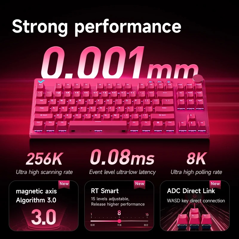 Mchose Mix87 Magnetic Swtich K - огляд і ціна Laptop Accessories Productivity
