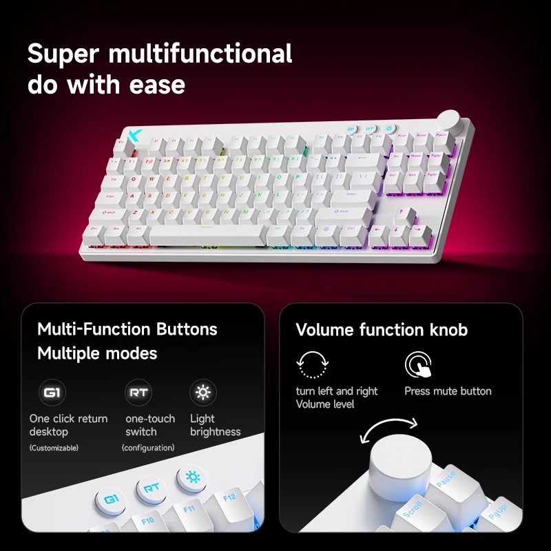 Mchose Mix87 Magnetic Swtich K - огляд і ціна Laptop Accessories Productivity