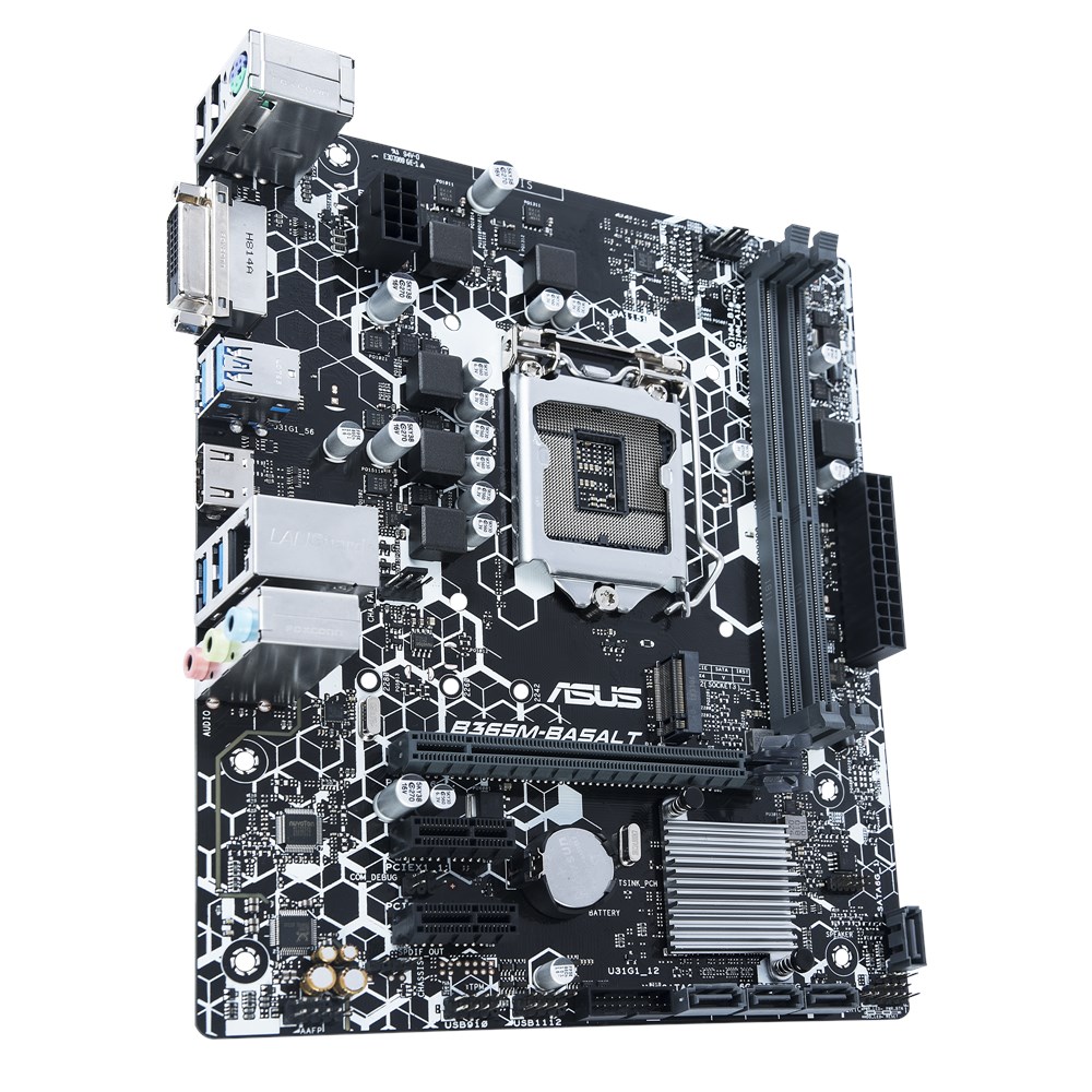ASUS B365M-BASALT Motherboard  - огляд і ціна Intel Cpu Core I7