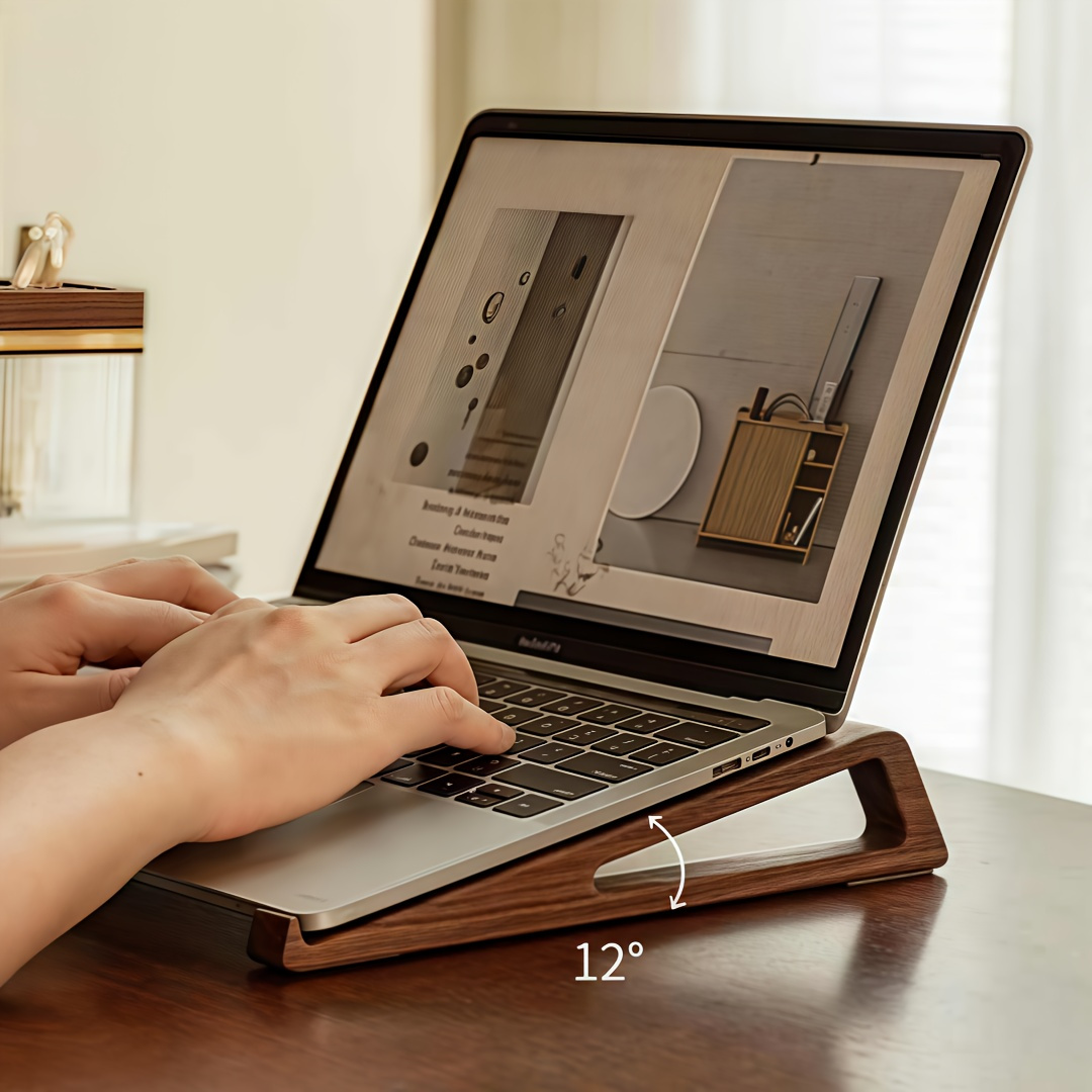 Portable Foldable Wooden Lapto - огляд і ціна Laptop Accessories All In One
