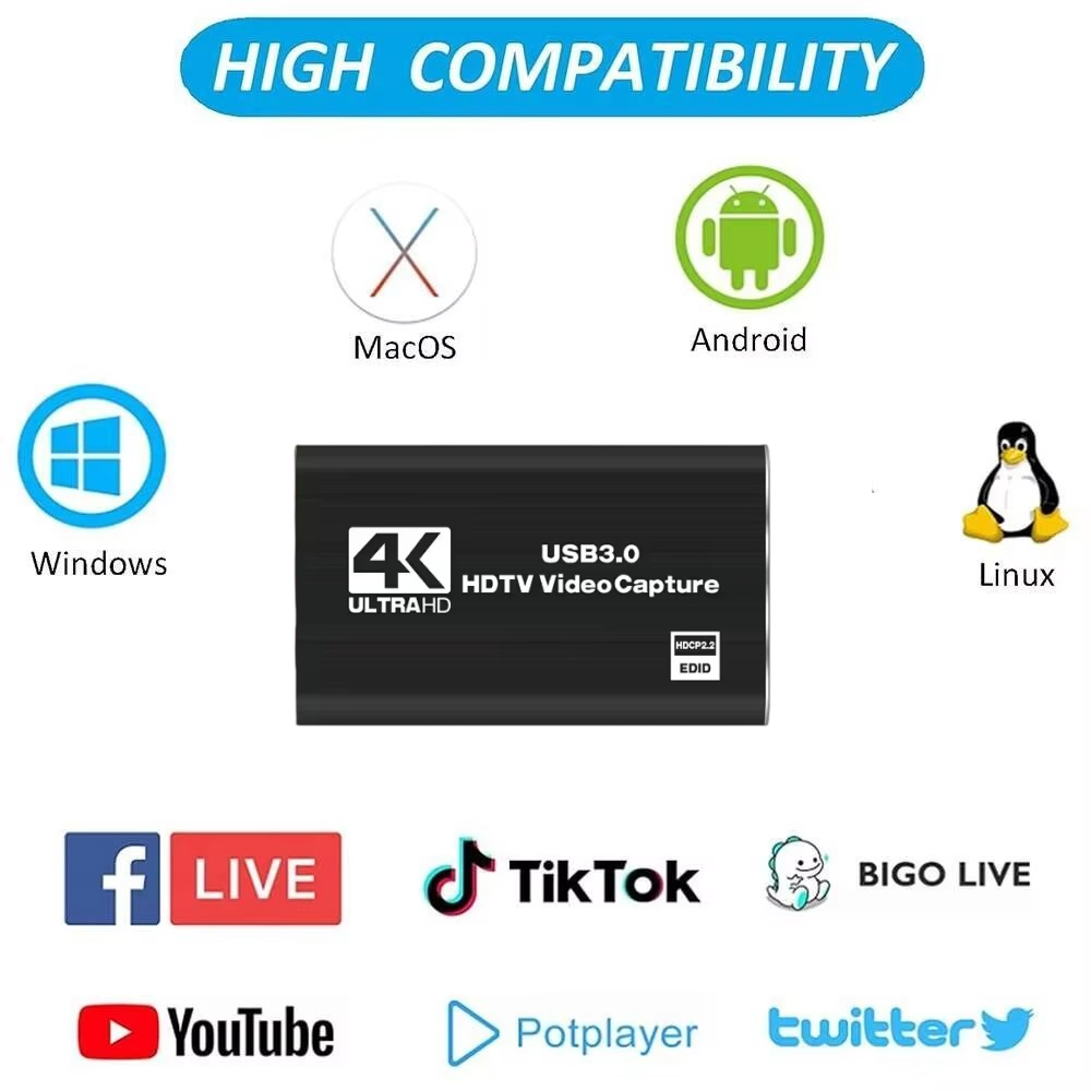 Roreta 4K USB 3.0 Video Captur - огляд і ціна Monitor Portable Usb
