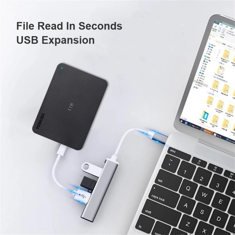 4-In-1 Type-C Extender Hub 4 P - огляд і ціна Laptop Accessories Productivity