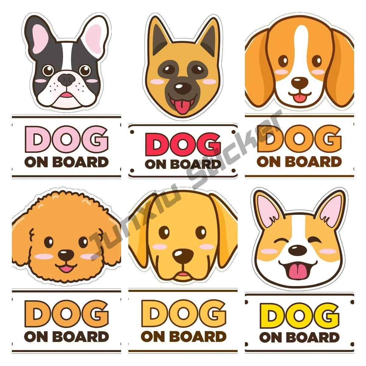 Dog on Board Car Sticker Bumpe - огляд і ціна Laptop Accessories Online