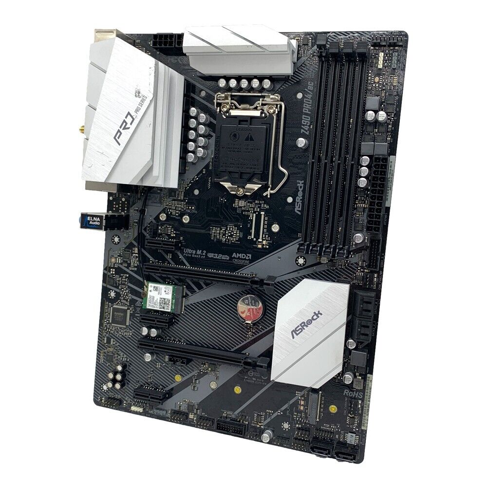 Asrock Z490 PRO4/AC Motherboar - огляд і ціна Intel Cpu Core I7