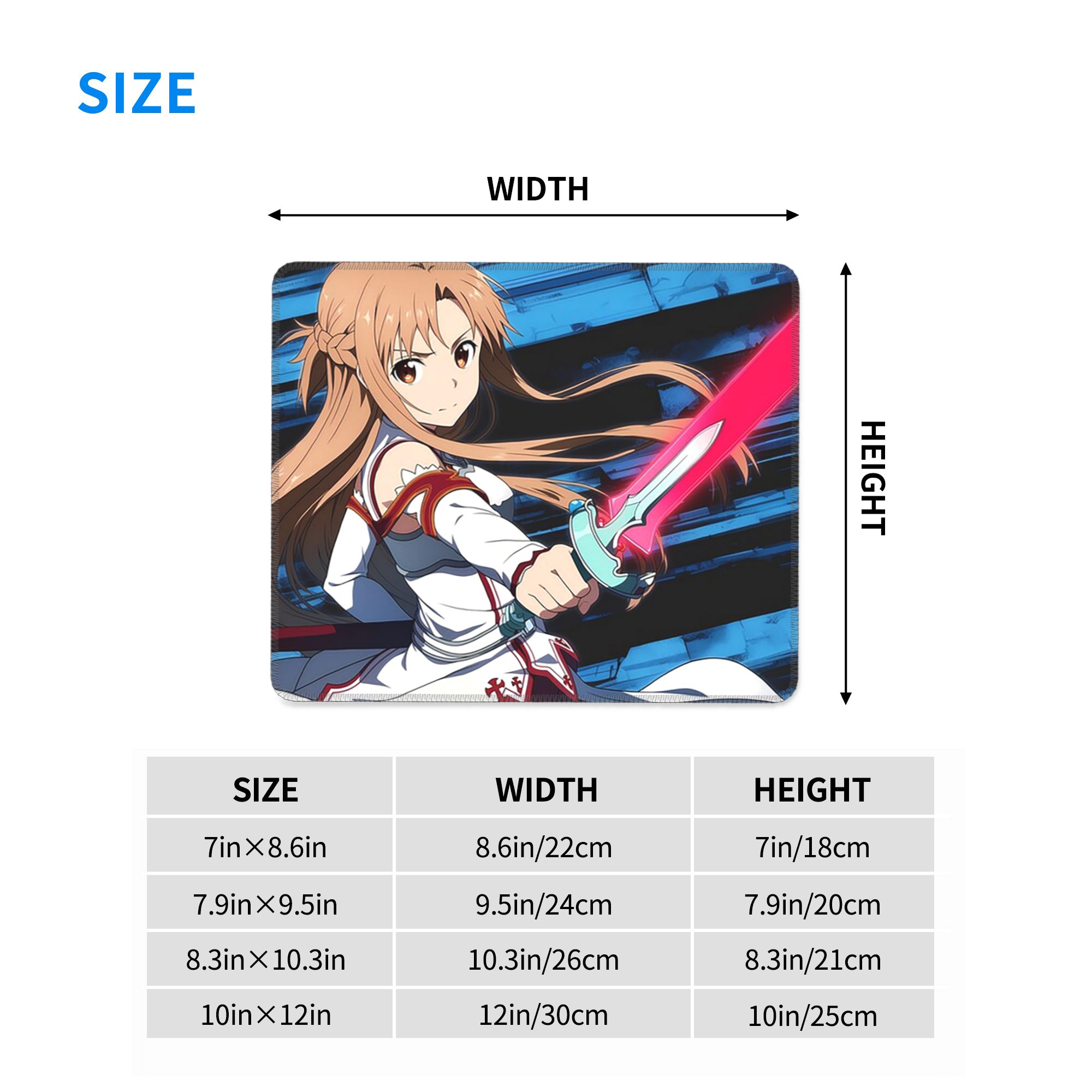 Sword Art Online Sao Yuuki Asu - огляд і ціна Laptop Accessories Online