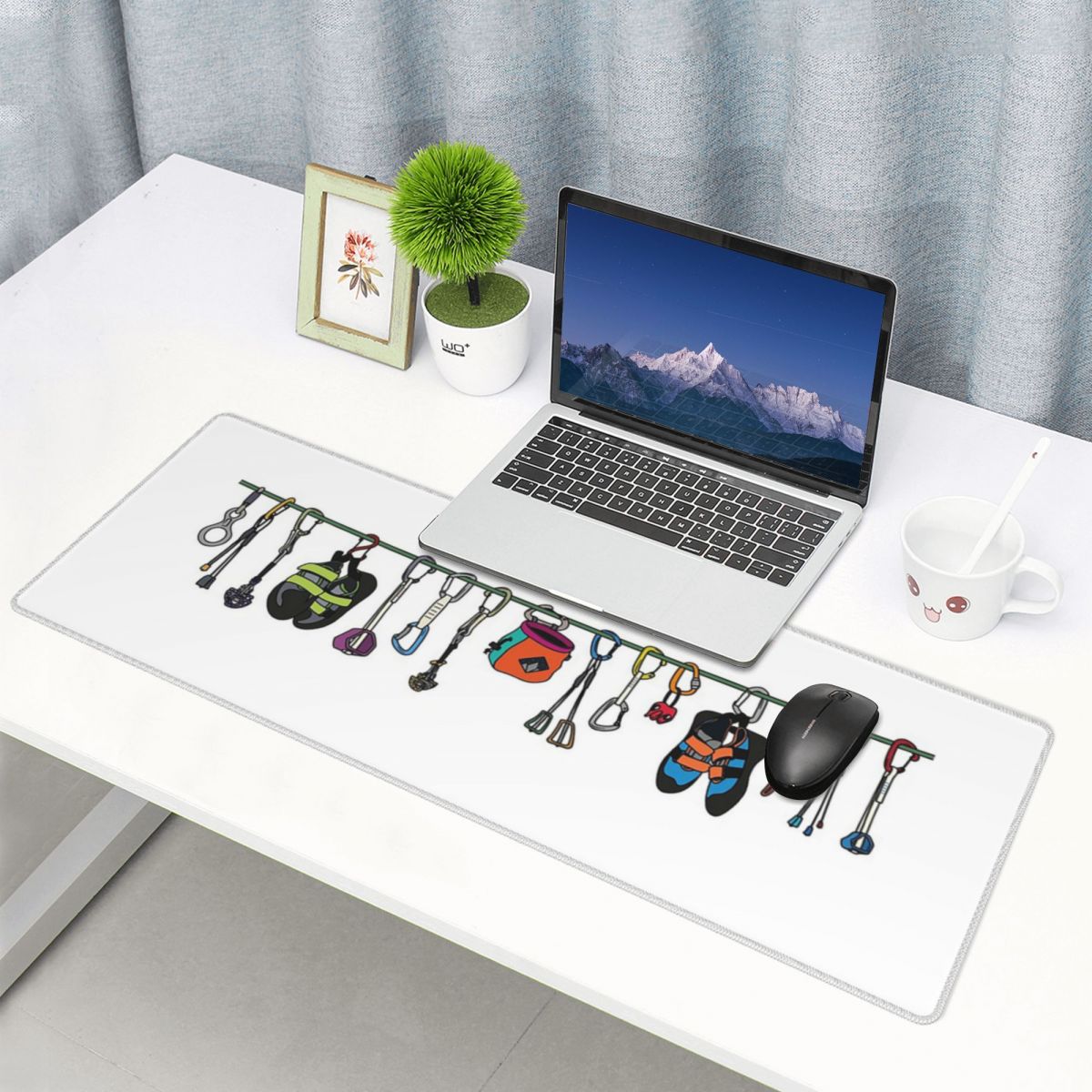 Large Mouse Pad Climbing Gear  - огляд і ціна Laptop Accessories Online