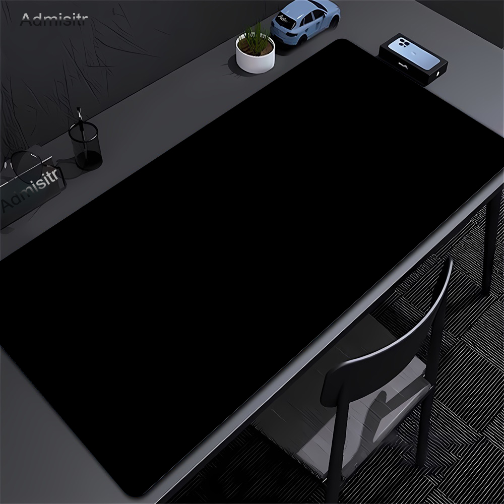 Large Black Mouse Pad Solid Co - огляд і ціна Laptop Accessories Productivity