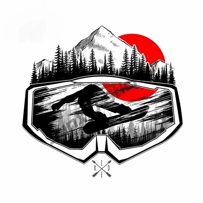 Personality Snowboard Mask Car - огляд і ціна Laptop Accessories Online