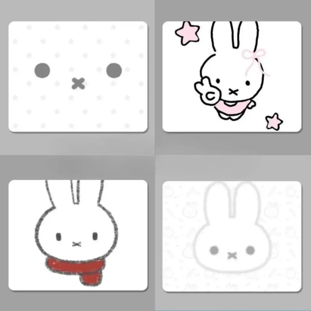 Miffy Rabbit Mouse Pad Kawaii  - огляд і ціна Laptop Accessories All In One