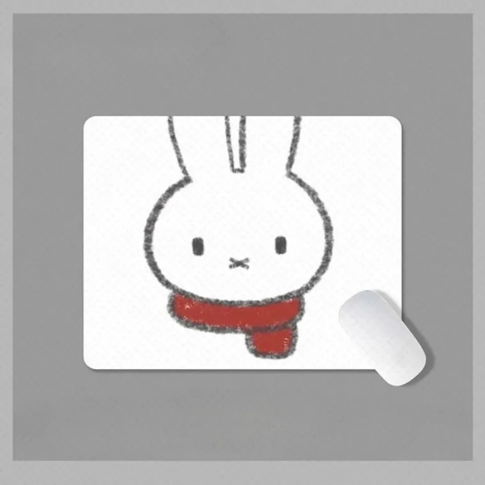 Miffy Rabbit Mouse Pad Kawaii  - огляд і ціна Laptop Accessories All In One