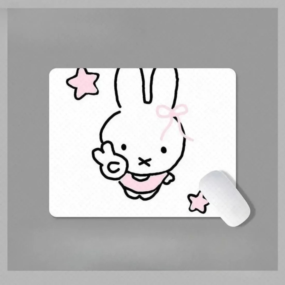 Miffy Rabbit Mouse Pad Kawaii  - огляд і ціна Laptop Accessories All In One